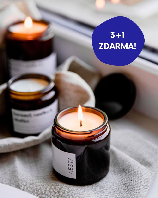 Počasí už to s podzimem myslí vážně. 🍂 Nedá se nic dělat, budete potřebovat hodně svíček. Využijte akce 3+1 teď nebo nikdy...