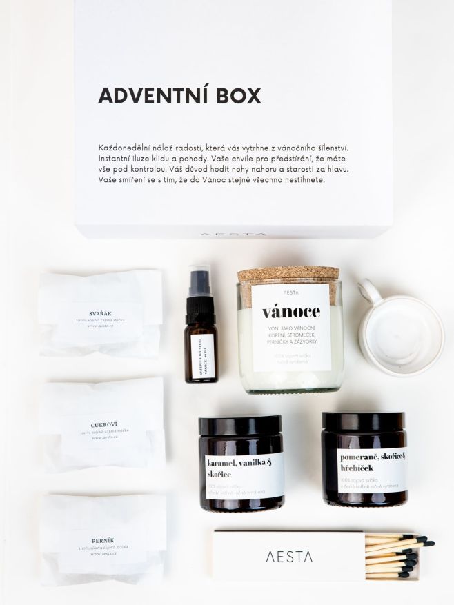Takto vypadal adventní box loni. A vy jste si ho zamilovali tak, že jej chcete i letos. 🥰 Letos bude ještě lepší. Ještě...